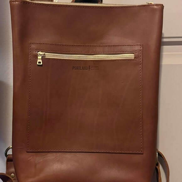 Portland Leather Goods Laptop Backpack main image 6